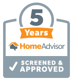 5 years Home Advisor logo