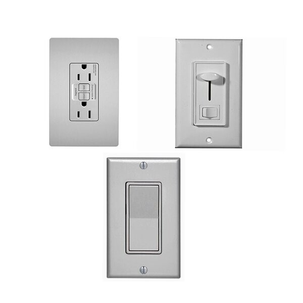 replace light switches and power outlets